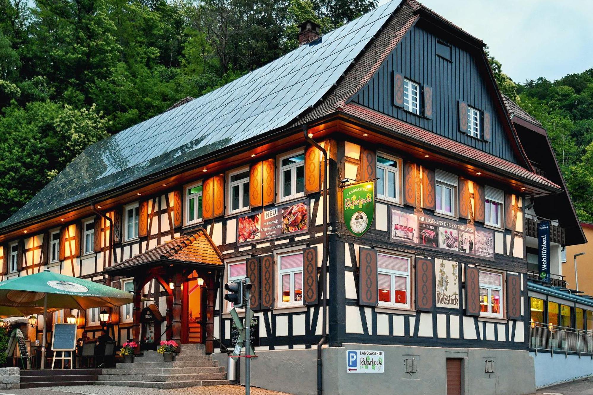 Landgasthof Rebstock Ottenhofen im Schwarzwald Eksteriør billede